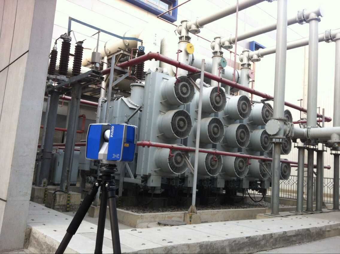 北京某电厂三维数字化扫描案例